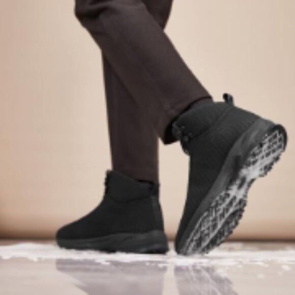 Non Slip Work Boots for Men Slip Resistant Lightweight Kitchen Chef Shoes - Picture 2 of 7